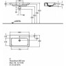 Тумба с раковиной GEBERIT KERAMAG IT! 121980000+819180000 It 80 121980+819180